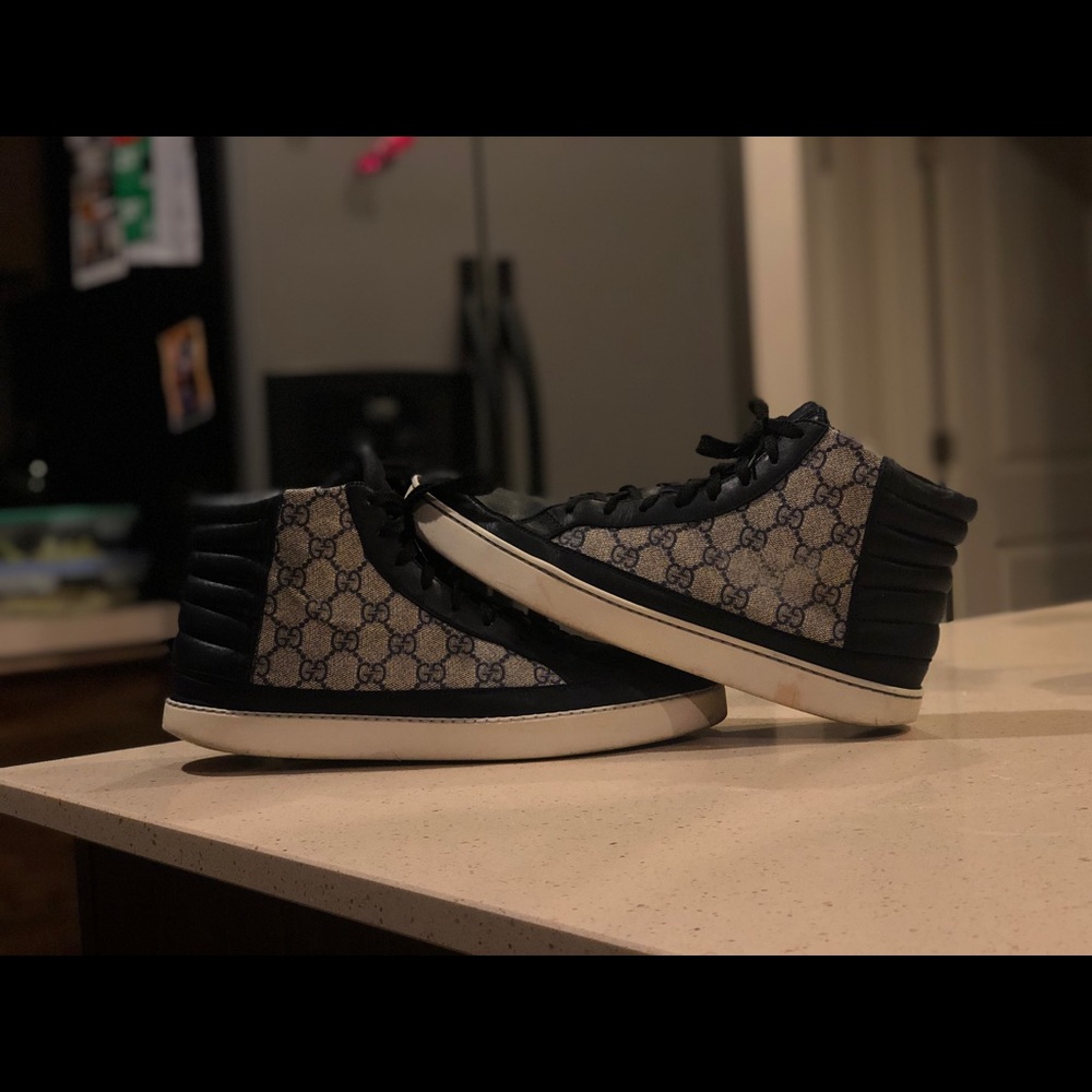 Gucci GG Supreme Highs Size 11